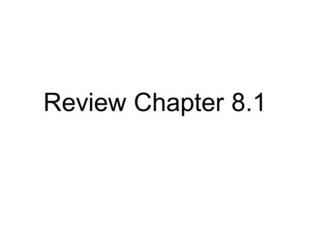 Review Chapter 8.1. Trabajo de timbre Copy the following study guide down for Test 8.1 Wednesday. 1. Know Vocab 8.1 of clothes and colors 2. Know how.