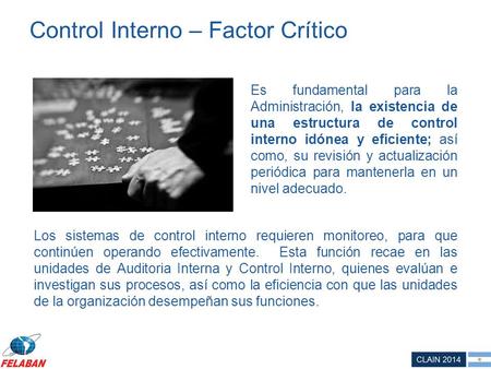 Control Interno – Factor Crítico