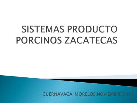 CUERNAVACA, MORELOS,NOVIEMBRE 2013.  Tanto el consejo de productores como el comité sistema producto se conformaron el día 15 de marzo de 2013  El comité.