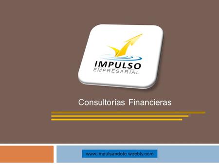 Consultorías Financieras