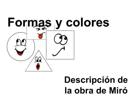 Descripción de la obra de Miró
