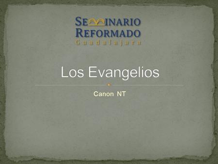 Canon NT. 1. La introducción general cubre temas que tienen que ver con la formación y transmisión de la Biblia o de uno de los testamentos. 2. La introducción.