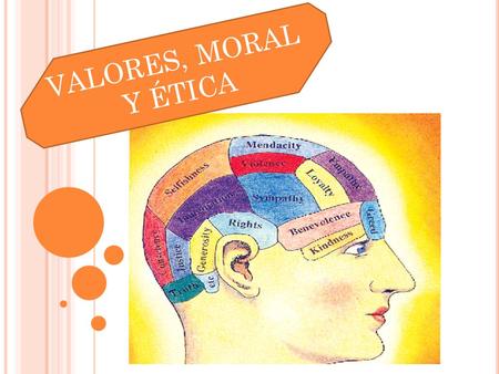 VALORES, MORAL Y ÉTICA.