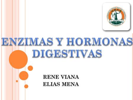 ENZIMAS Y HORMONAS DIGESTIVAS