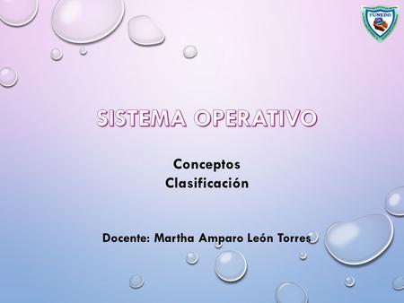 Docente: Martha Amparo León Torres