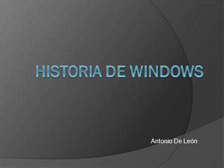 Antonio De León. AGENDA  Versiones más conocidas  Aplicaciones  Sistema de Archivos  Criticas y polémicas  Seguridad.
