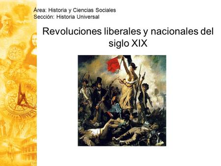 Revoluciones liberales y nacionales del siglo XIX