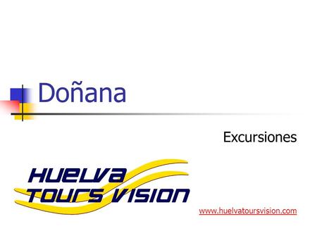 Doñana Excursiones www.huelvatoursvision.com.