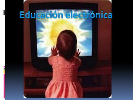 Educación electrónica