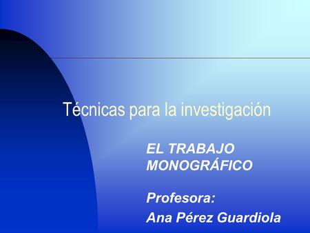 Profesora mercedes sanchez investigacion de operaciones #3