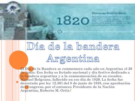 Día de la bandera Argentina
