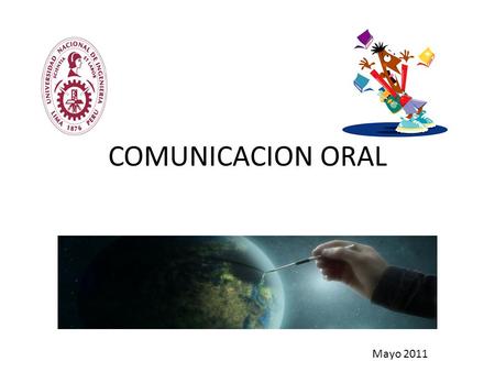 COMUNICACION ORAL Mayo 2011.