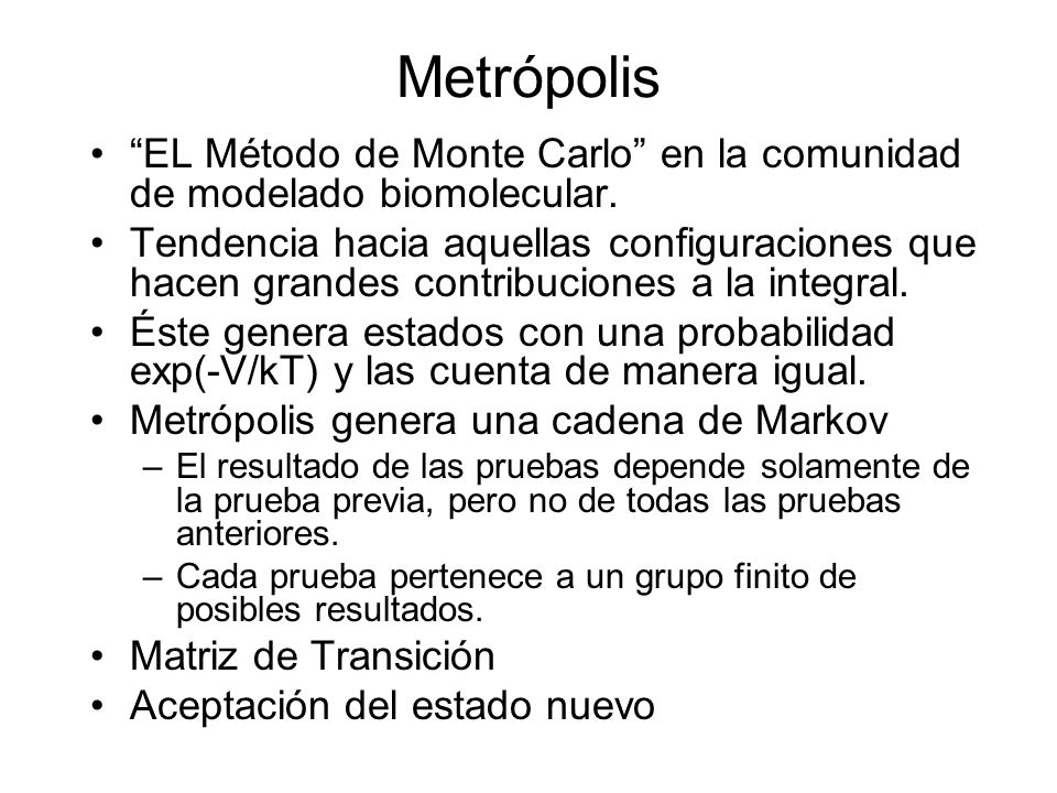 cadena markov monte carlo clase 10 simulaci 243 n de monte carlo ppt descargar cadena markov monte carlo clase 10 simulaci 243 n de monte carlo ppt descargar