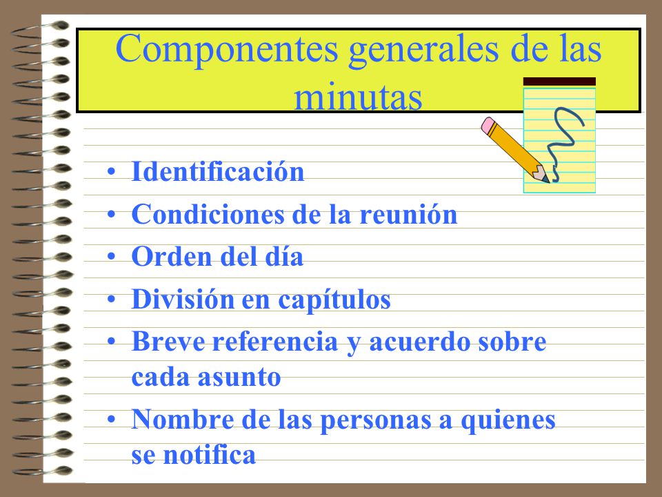 formato para minutas de juntas