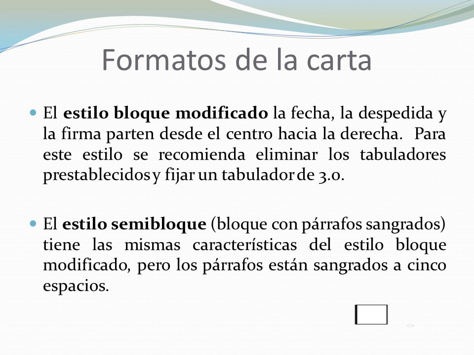 tipos formatos y modelos ppt video online descargar formatos de cartas