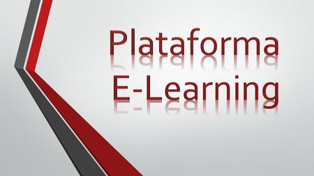 Plataforma E-Learning