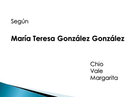 María Teresa González González