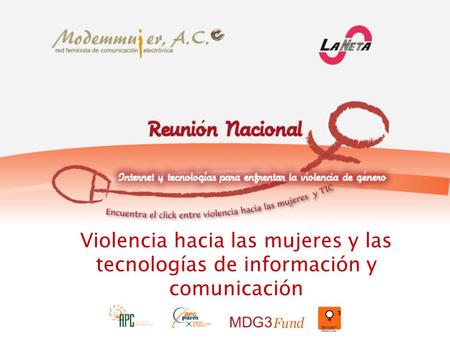 Violencia hacia las mujeres y las tecnologías de información y comunicación.