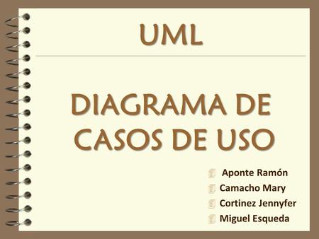 UML DIAGRAMA DE CASOS DE USO