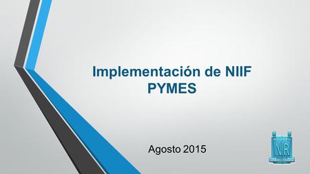 Implementación de NIIF PYMES