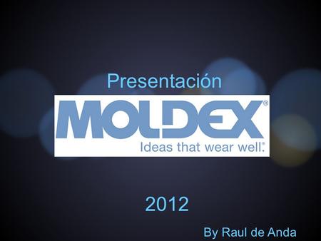 Presentación Transparent light effect (Basic) 2012 By Raul de Anda.