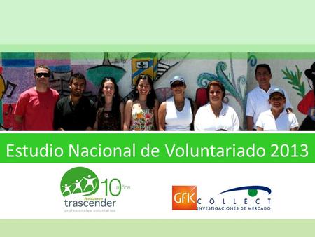 Estudio Nacional de Voluntariado 2011