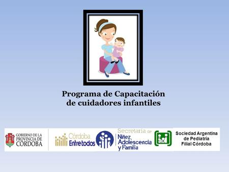 Programa de Capacitación de cuidadores infantiles