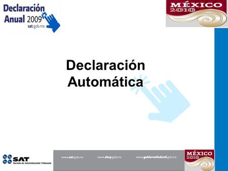 Declaración Automática