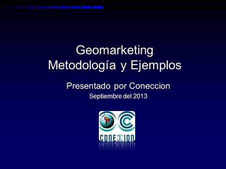 Geomarketing Metodología y Ejemplos