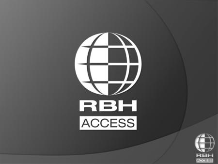Acerca de RBH Fabricante Canadiense, líder en soluciones de Control de Acceso (“hardware” y “software”) para los PYMES hasta los aplicaciones EMPRESARIALES.