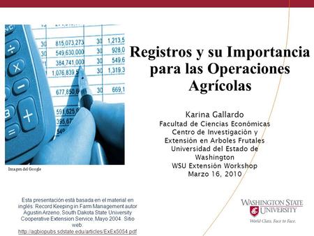 Registros y su Importancia para las Operaciones Agrícolas