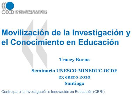 Movilización de la Investigación y el Conocimiento en Educación