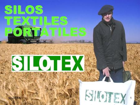 SILOTEX1 SILOS TEXTILES PORTÁTILES. SILOTEX2 Apertura del bolso de transporte El bolso de transporte debe contener las siguientes piezas:El bolso de transporte.