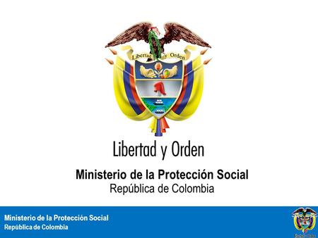 Ministerio de la Protección Social República de Colombia