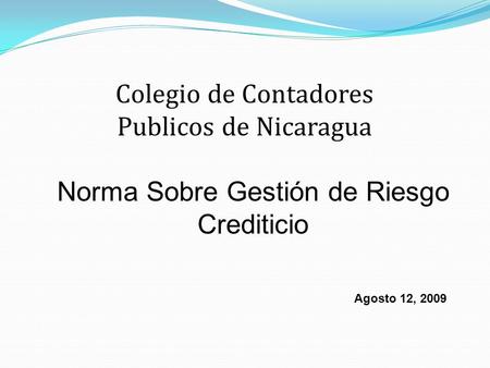 Colegio de Contadores Publicos de Nicaragua