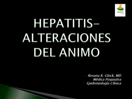 HEPATITIS-ALTERACIONES