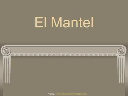 El Mantel Visita: www.RenuevoDePlenitud.com.
