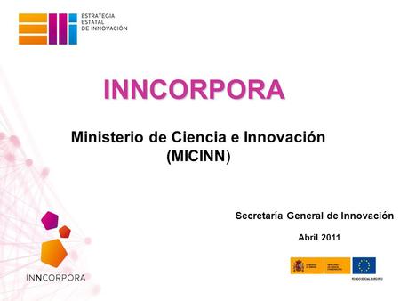 Ministerio de Ciencia e Innovación (MICINN)