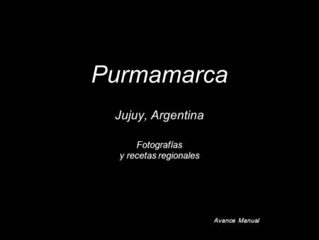 Purmamarca Jujuy, Argentina