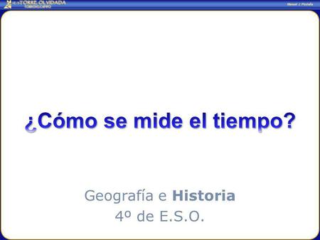 Geografía e Historia 4º de E.S.O.