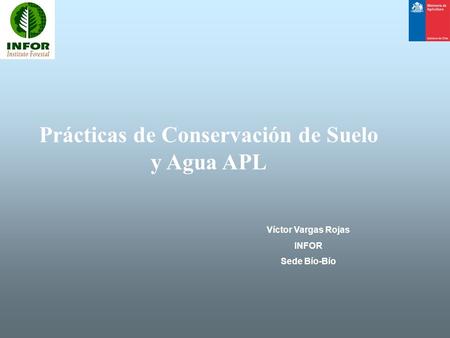 Prácticas de Conservación de Suelo y Agua APL