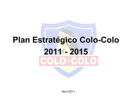 Plan Estratégico Colo-Colo