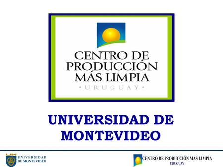 UNIVERSIDAD DE MONTEVIDEO