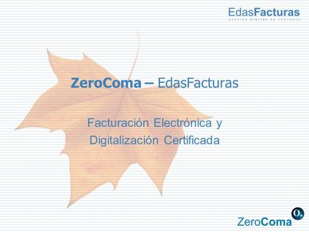 ZeroComa – EdasFacturas