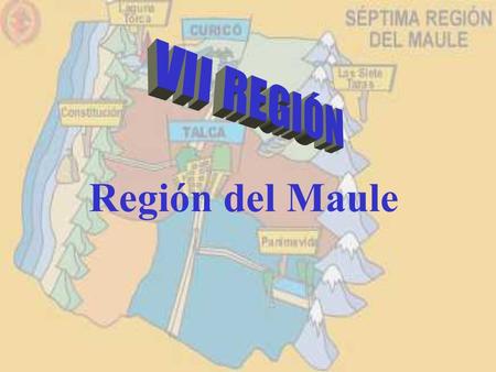 VII REGIÓN Región del Maule.