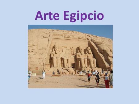 Arte Egipcio.