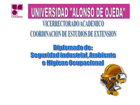 UNIVERSIDAD ALONSO DE OJEDA