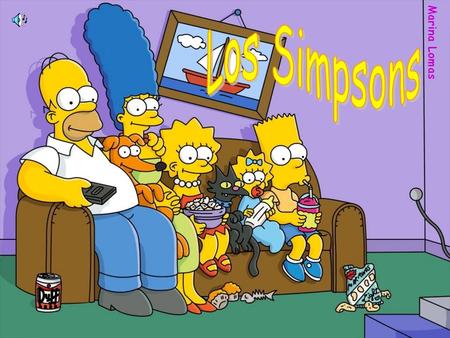 Los Simpsons Marina Lomas.