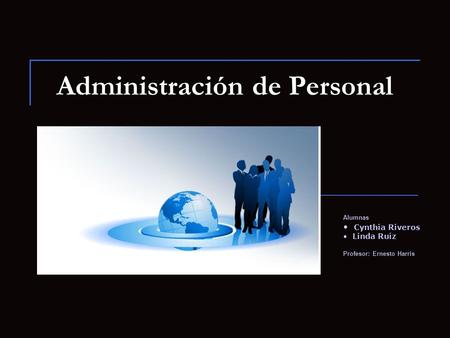 Administración de Personal