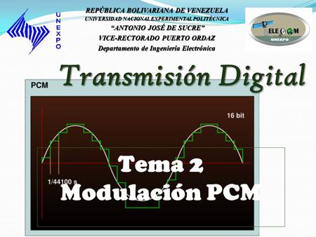 Transmisión Digital Tema 2 Modulación PCM